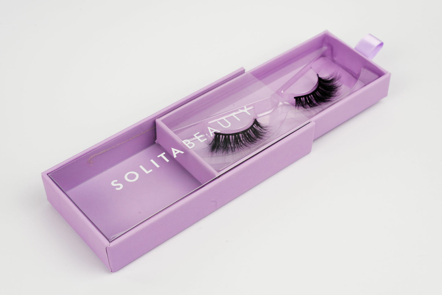 Solita Beauty Angel wispy false lashes with a natural lift, perfect for bridal looks