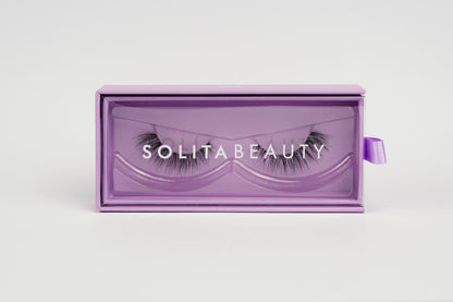 Solita Beauty Baby reusable mink false lashes — soft, short and subtly fluttery