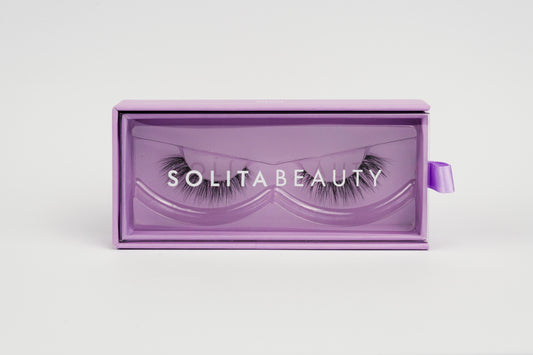 Solita Beauty Baby reusable mink false lashes — soft, short and subtly fluttery