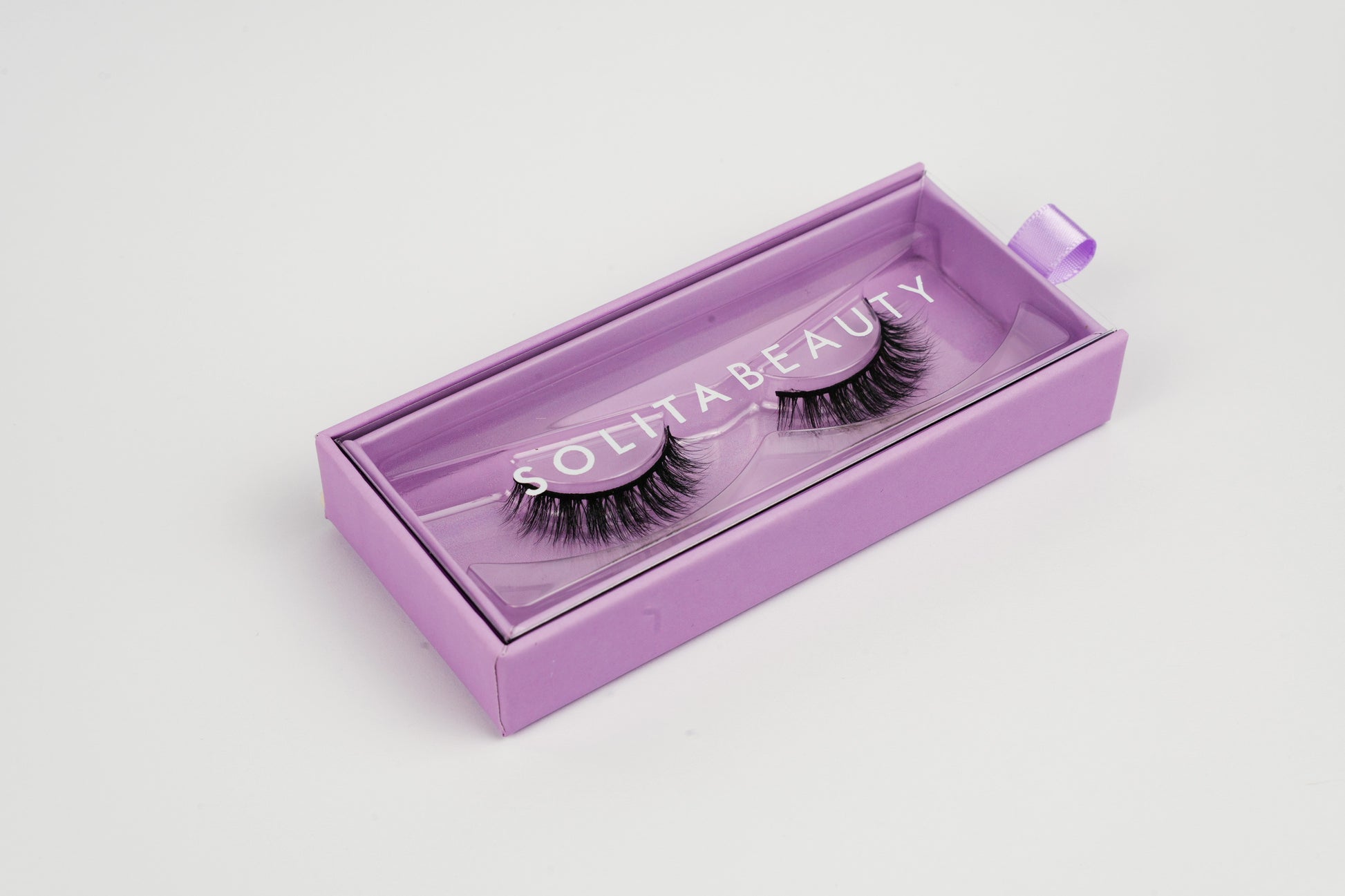 Solita Beauty Blush reusable lashes on a handcrafted cotton band, up to 25 wears