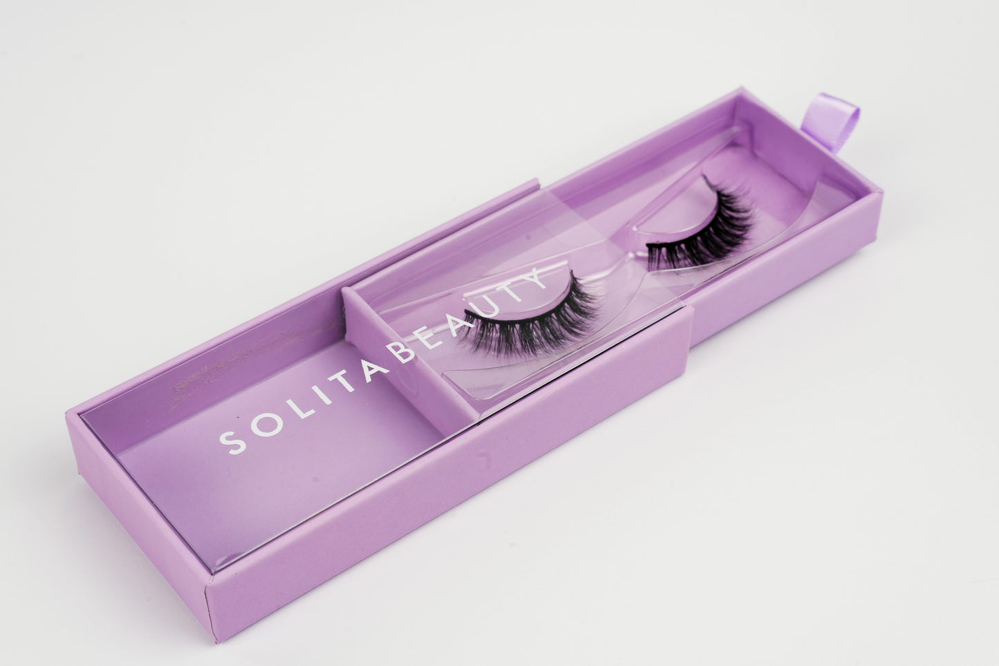 Solita Beauty Blush reusable lashes on a handcrafted cotton band, up to 25 wears