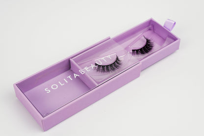 Solita Beauty Blush reusable lashes on a handcrafted cotton band, up to 25 wears