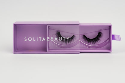 Solita Beauty Halo reusable lashes on a handcrafted cotton band, up to 25 wears
