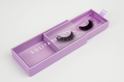 Solita Beauty Halo reusable lashes on a handcrafted cotton band, up to 25 wears