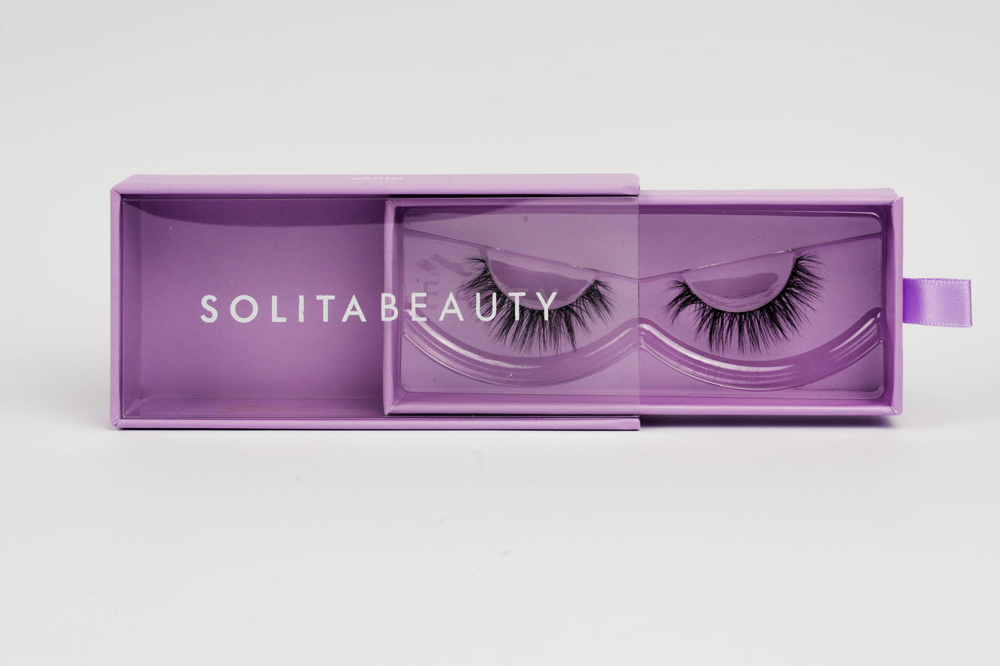Solita Beauty Muse mink false lashes — balanced length with a fluffy, full finish
