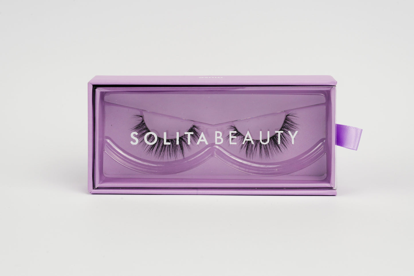 Solita Beauty Muse mink false lashes — balanced length with a fluffy, full finish