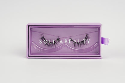 Solita Beauty Muse mink false lashes — balanced length with a fluffy, full finish