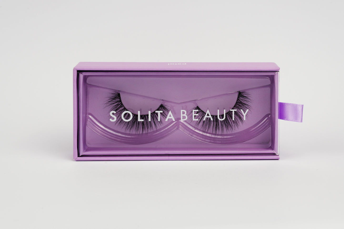 Solita Beauty Petal reusable mink false lashes — soft flare with gentle volume